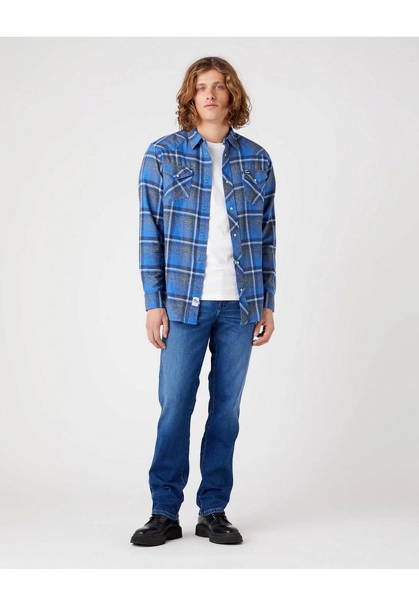 Wrangler - WRANGLER TEXAS MĘSKIE SPODNIE JEANSOWE HEARTBREAKER W121YI23A 112320084