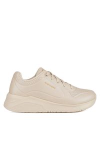 skechers - Skechers Sneakersy UNO LIGHT 8750063 NAT Beżowy. Kolor: beżowy. Materiał: syntetyk, materiał