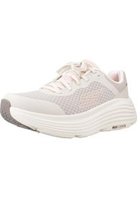 skechers - Buty SKECHERS MAX CUSHIONING ENDEAVOUR Beżowy. Kolor: beżowy, wielokolorowy, różowy. Materiał: materiał, syntetyk, tkanina. Sport: fitness #1