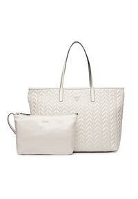 Guess Torebka Cheryl HWTQ97 20240 Kremowy. Kolor: kremowy. Materiał: skórzane #6