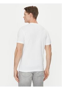 Calvin Klein Jeans T-Shirt J30J322552 Biały Slim Fit. Kolor: biały. Materiał: bawełna