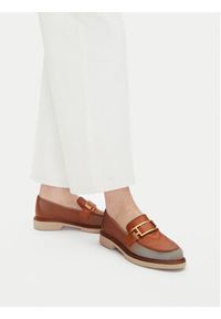 Hispanitas Loafersy BHV254072 Brązowy. Kolor: brązowy. Materiał: materiał #5