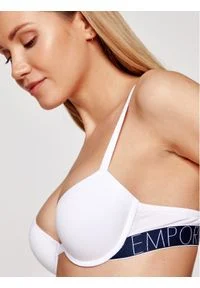 Emporio Armani Underwear Biustonosz push-up 164394 1P227 00010 Biały. Kolor: biały. Materiał: bawełna. Rodzaj stanika: push-up #5
