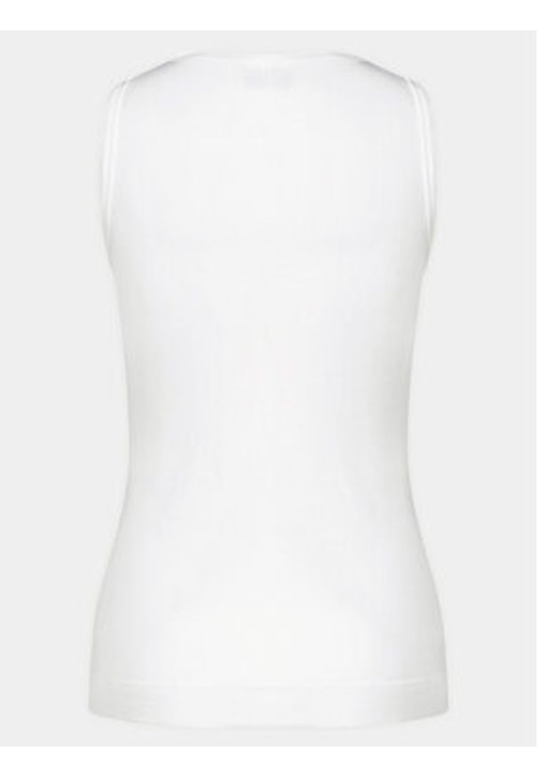 JOOP! Top 30040191 Biały Slim Fit. Kolor: biały. Materiał: bawełna
