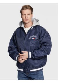 Kurtka bomber Tommy Jeans. Kolor: niebieski #1