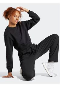 Adidas - adidas Spodnie dresowe ALL SZN Fleece Cargo IW1215 Czarny Loose Fit. Kolor: czarny. Materiał: bawełna #4