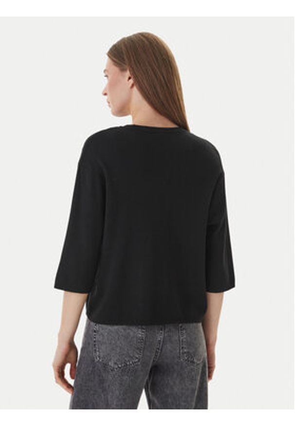 only - ONLY Kardigan Maisie 15364920 Czarny Regular Fit. Kolor: czarny. Materiał: wiskoza
