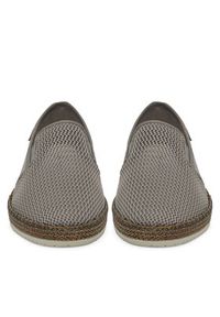 Rieker Półbuty B5265-43 Szary. Kolor: szary. Materiał: materiał #3