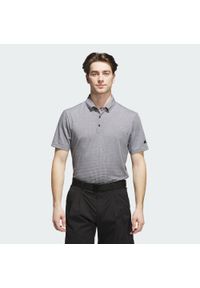 Adidas - Koszulka Go-to Rise Print Polo. Typ kołnierza: polo. Kolor: szary. Wzór: nadruk. Styl: sportowy #1