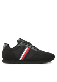 TOMMY HILFIGER - Sneakersy Tommy Hilfiger. Kolor: czarny