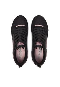 skechers - Skechers Sneakersy Step N Fly 155287/BLK Czarny. Kolor: czarny. Materiał: zamsz, skóra #4