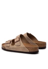 Birkenstock Klapki Arizona Bs 0552811 Szary. Kolor: brązowy. Materiał: skóra, nubuk #8