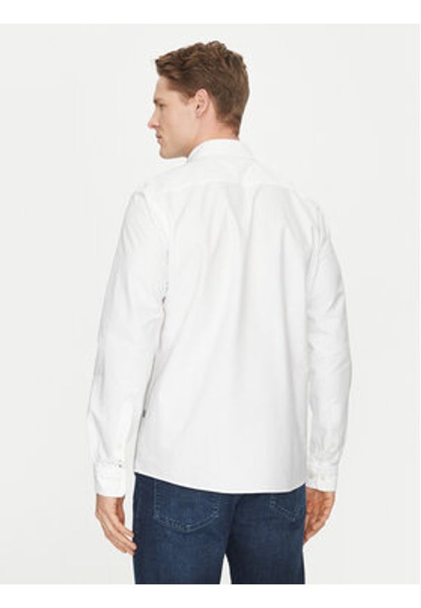 BOSS - Boss Koszula H-Roan 50520265 Biały Slim Fit. Kolor: biały. Materiał: bawełna