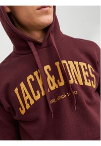 Jack & Jones - Jack&Jones Bluza Josh 12236513 Bordowy Standard Fit. Kolor: czerwony. Materiał: bawełna