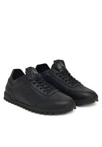 Calvin Klein Sneakersy Low Profile Runner Lth Mg YW0YW02049 Czarny. Kolor: czarny. Materiał: skóra #3