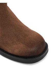 Steve Madden Kozaki Banner SM11003092 Brązowy. Kolor: brązowy. Materiał: zamsz, skóra #6