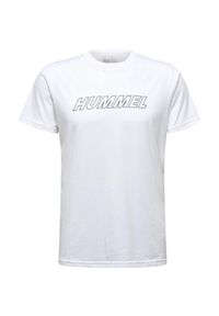 Koszulka Treningowa Męska T-shirt Hummel Callum Cotton. Kolor: biały