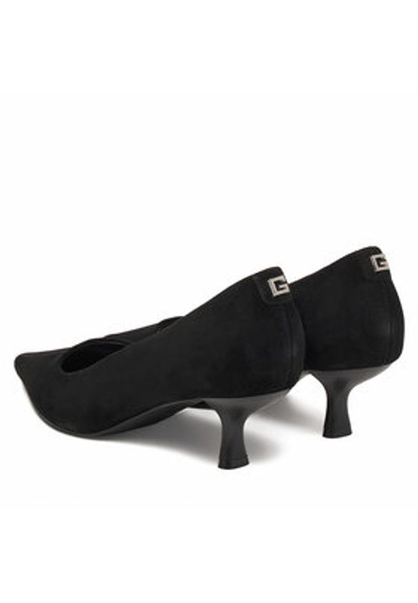 Guess Czółenka FLFDNR SUE08 Czarny. Kolor: czarny. Materiał: skóra, zamsz