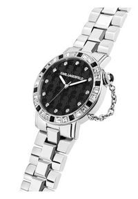 Karl Lagerfeld - KARL LAGERFELD Zegarek R0553100502 Srebrny. Kolor: srebrny