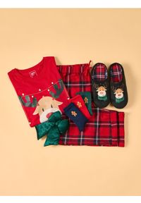 Sinsay - Dwuczęściowa piżama z motywem świątecznym - wielobarwny #1