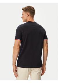 Beverly Hills Polo Club T-Shirt P-SS26M-TS0112 Granatowy Regular Fit. Typ kołnierza: polo. Kolor: niebieski. Materiał: bawełna #5