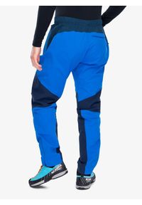 Spodnie softshell męskie Rab Torque Pants. Kolor: niebieski. Materiał: softshell
