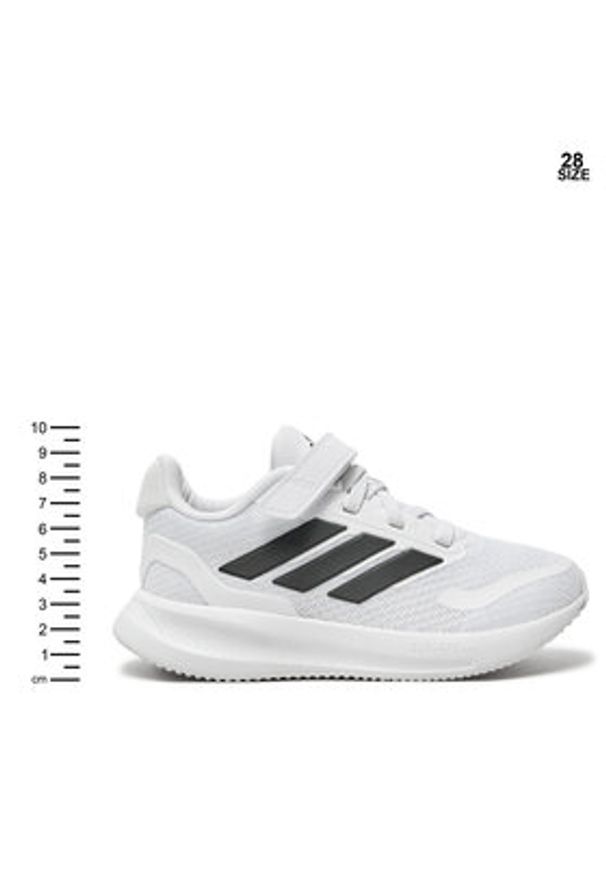 Adidas - adidas Sneakersy Runfalcon 5 IE8579 Biały. Kolor: biały. Materiał: mesh, materiał