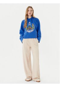 Adidas - adidas Bluza Farm JL8608 Niebieski Loose Fit. Kolor: niebieski. Materiał: bawełna, syntetyk #5