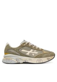 Premiata Sneakersy Moerun Var 8300 Zielony. Kolor: zielony. Materiał: skóra, zamsz #1