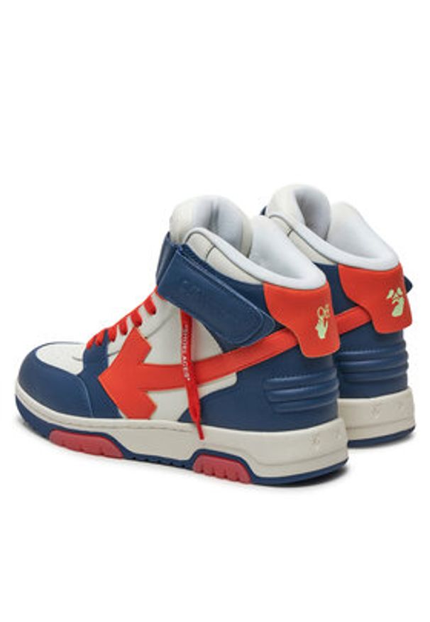 OFF-WHITE - Off-White Sneakersy OMIA259S23LEA Biały. Kolor: biały. Materiał: skóra