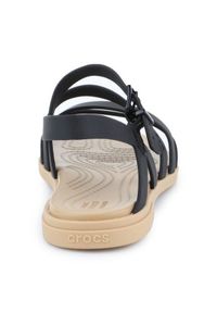Sandały Crocs Tulum Sandal W 206107-00W czarne. Zapięcie: pasek. Kolor: czarny. Materiał: materiał, syntetyk. Sezon: lato #6