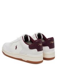 Polo Ralph Lauren Sneakersy 809971482003 Biały. Kolor: biały. Materiał: zamsz, skóra