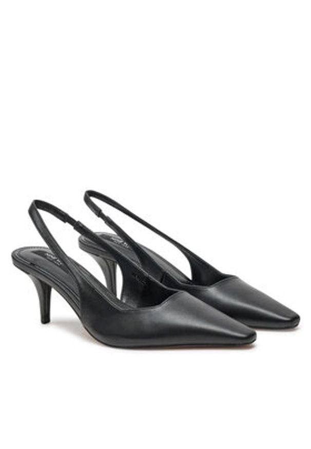 Nine West Sandały WFA3377-1 Czarny. Kolor: czarny. Materiał: skóra