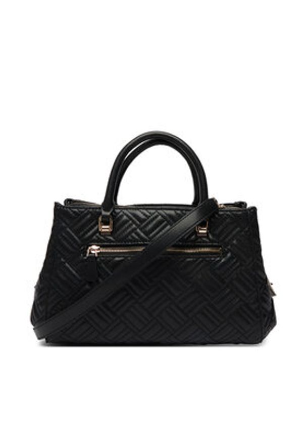 Guess Torebka Sally HWQG99 21060 Czarny. Kolor: czarny. Materiał: skórzane