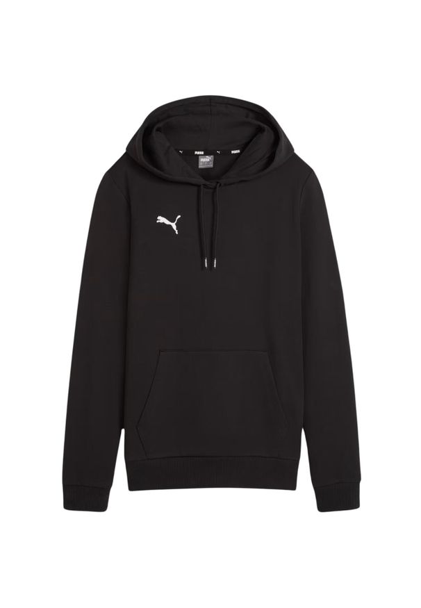 Bluza damska Puma Team Goal Casuals Hoody. Kolor: czarny. Materiał: dresówka