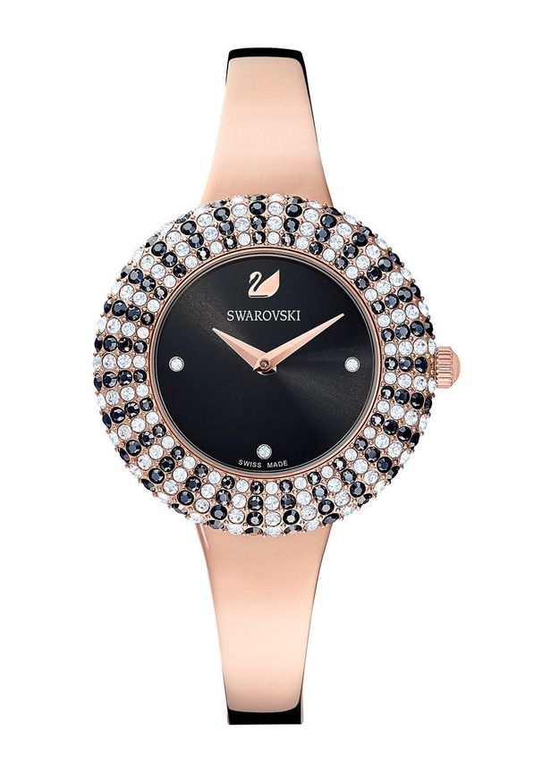Swarovski - Zegarek 5484050. Kolor: złoty. Materiał: materiał