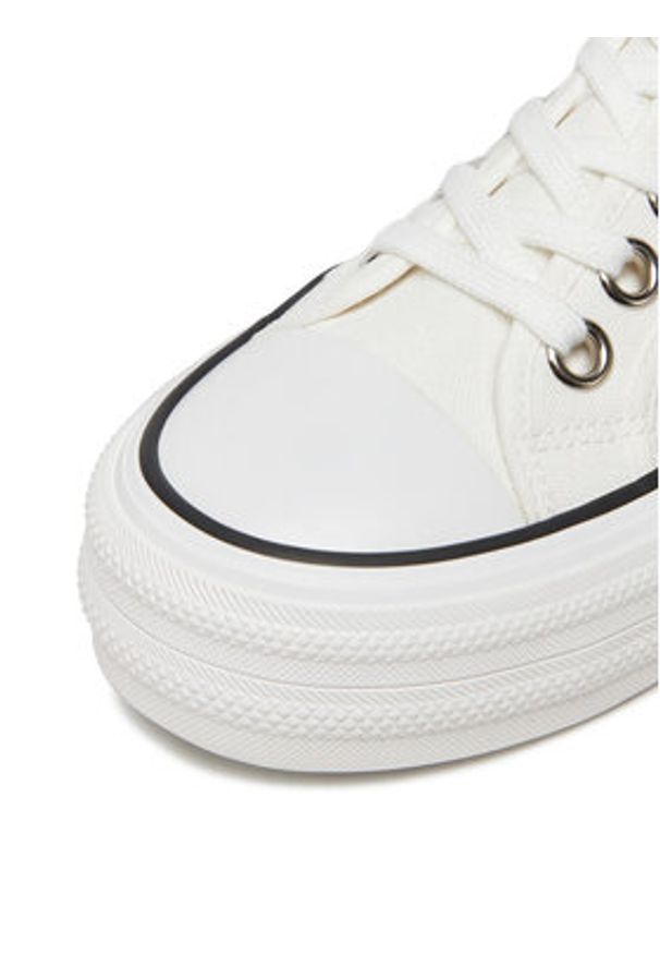 DeeZee Trampki AM25234-D Biały. Kolor: biały. Materiał: materiał