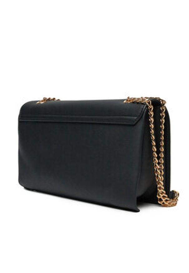 Love Moschino - LOVE MOSCHINO Torebka JC4192PP1MKD0000 Czarny. Kolor: czarny. Materiał: skórzane