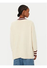 Weekend Max Mara Kardigan Vicolo 2515341061 Écru Regular Fit. Materiał: bawełna, syntetyk #4