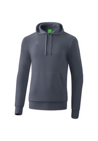 ERIMA - Bluza z kapturem Erima Basic. Typ kołnierza: kaptur. Kolor: szary. Sport: fitness