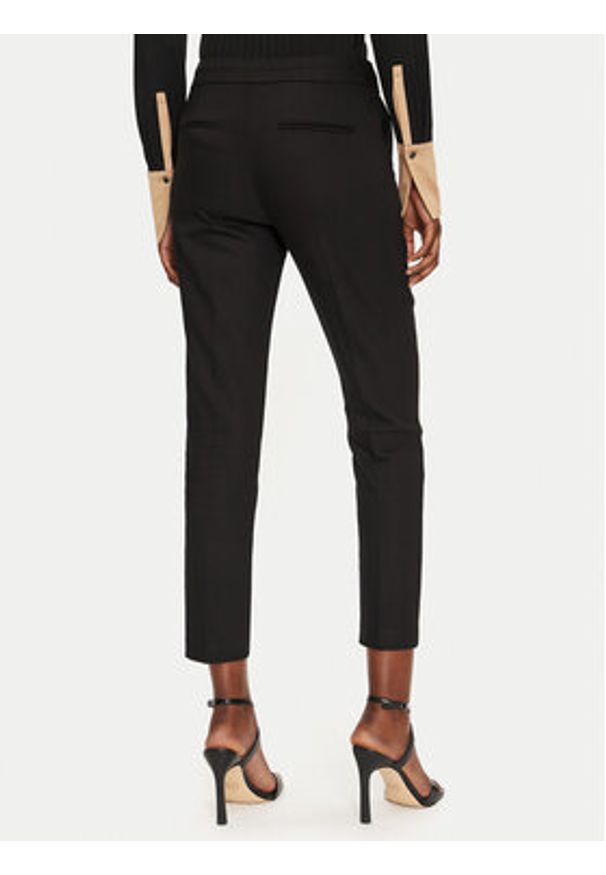 Morgan Chinosy 222-PLIME.F Czarny Slim Fit. Kolor: czarny. Materiał: bawełna