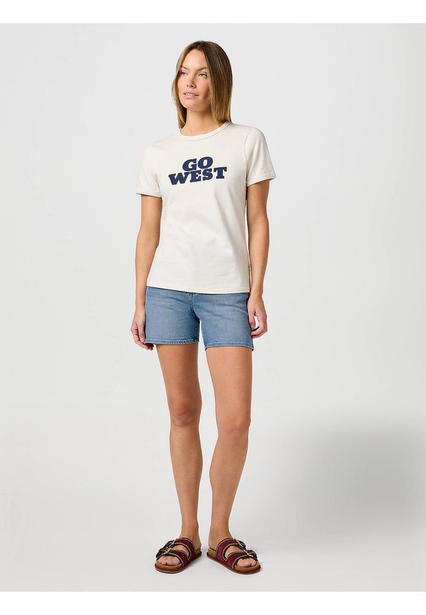 Wrangler - DAMSKIE SPODENKI WRANGLER COWBOY SHORT 5 INCH BROKEN IN 112362838
