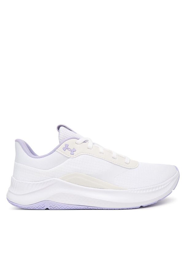 Buty na siłownię Under Armour. Kolor: biały. Sport: fitness
