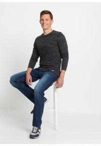 bonprix - Shirt z długim rękawem (3 szt.). Kolor: niebieski. Długość rękawa: długi rękaw. Długość: długie