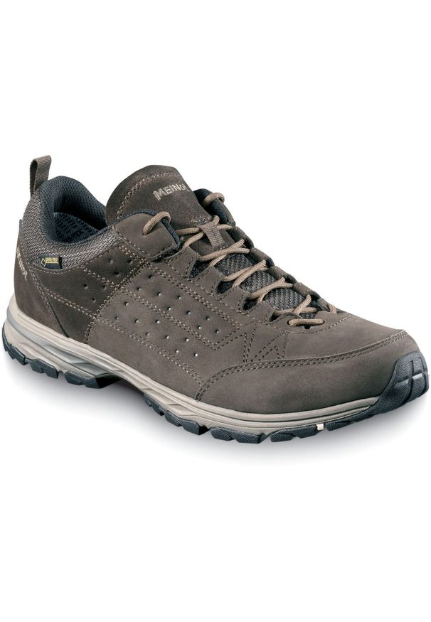 MEINDL - Buty turystyczne męskie niskie Meindl Durban z membrana Gore-Tex. Kolor: brązowy. Technologia: Gore-Tex. Sport: turystyka piesza