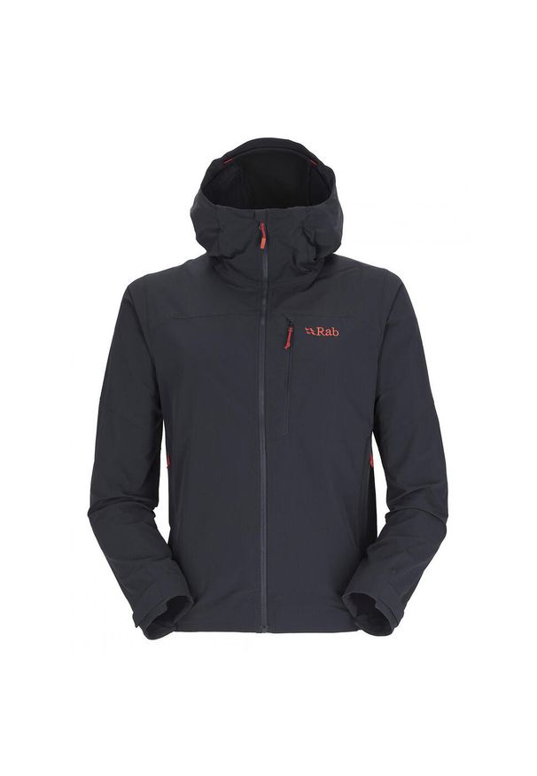 Kurtka softshell męska Rab Torque. Kolor: wielokolorowy. Materiał: softshell. Sport: turystyka piesza