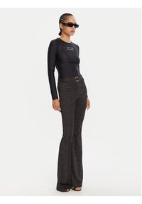 Versace Jeans Couture Body 79HAM2A1 N0008 Czarny Slim Fit. Kolor: czarny. Materiał: syntetyk