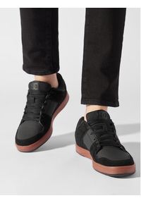 DC Sneakersy Cure ADYS400073 Czarny. Kolor: czarny. Materiał: zamsz, skóra #3