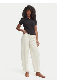 TOMMY HILFIGER - Tommy Hilfiger Sweter WW0WW41474 Czarny Regular Fit. Kolor: czarny. Materiał: bawełna #5