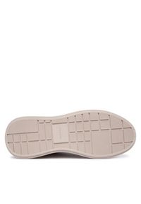 Calvin Klein Sneakersy Chunky Cupsole Laceup Lth Wn YW0YW01947 Écru. Materiał: skóra #4